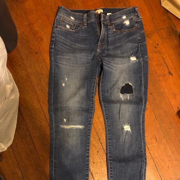 J.Crew Destroyed Jeans - Picture 1 of 4
